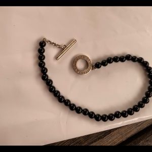 Tiffany bracelet black authentic
